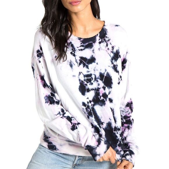 N:Philanthropy Sterling Tie Dye Pullover Sweatshirt Crewneck - Picture 12 of 12